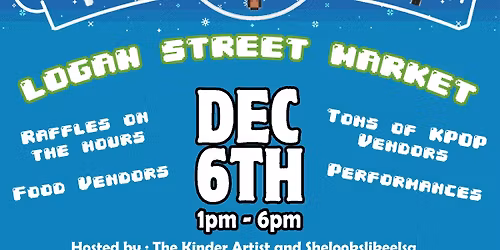 Kpop Christmas Bazaar at the Logan St Market