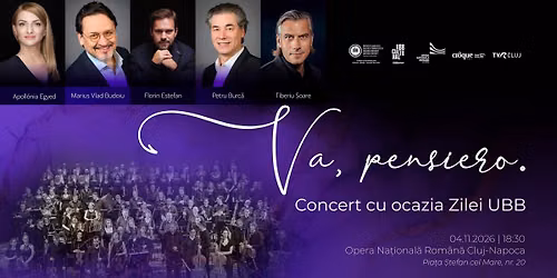 VA PENSIERO | Gal\u0103 de oper\u0103 cu ocazia Zilei UBB