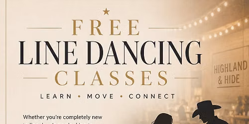 Highland and Hide FREE Line Dancing Classes