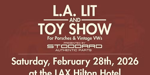 The 42nd Annual Porsche and Vintage VW Literature, Toy & Memorabilia Meet