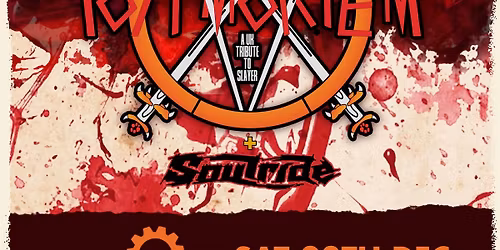 Postmortem- A Tribute To Slayer plus support from Soulride