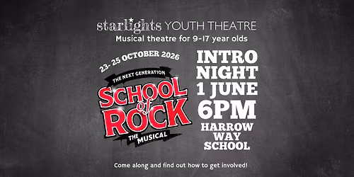 School of Rock Introduction Evening