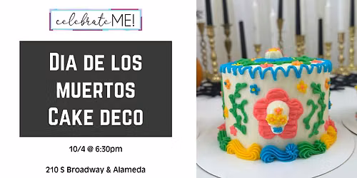 Dia de los Muertos Cake Decorating