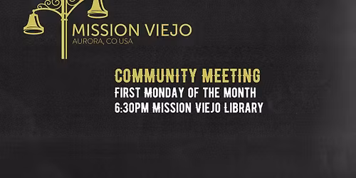 Mission Viejo Community Meeting