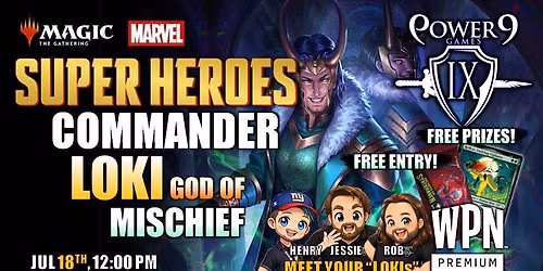 MTG: Loki God of Mischief Commander Party