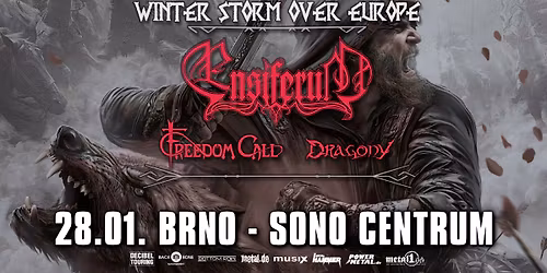 ENSIFERUM, FREEDOM CALL, DRAGONY - Brno
