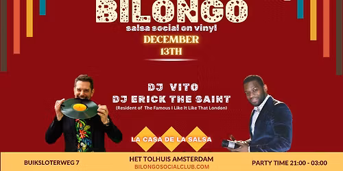 BILONGO SOCIAL ON VINYL