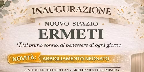 Inaugurazione nuovo spazio Ermeti 