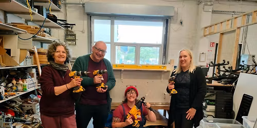 DIY Workshop \u2013 Drills 101 + Hang a Shelf