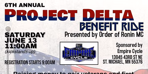 6th Annual Project Delta Benefit Ride
