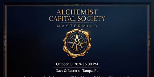 Alchemist Capital Society Mastermind \u2014  Tax Strategy  for High Earners