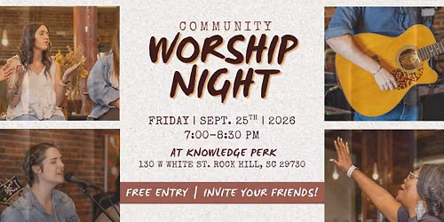 September Breakthrough Worship Night