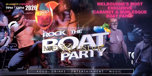 Rock The Boat Party Fifty Shades | MenXclusive