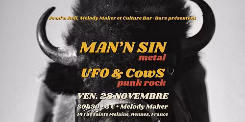 Culture Bar-Bars : MAN'N SIN et UFO&CowS