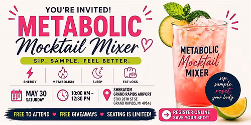 Michigan Metabolic Mocktail  Mixer