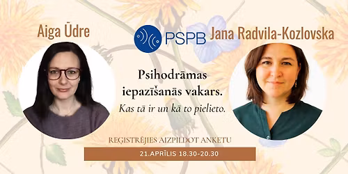 Iepaz\u012b\u0161an\u0101s vakars ar psihodr\u0101mu! \ud83c\udf1f