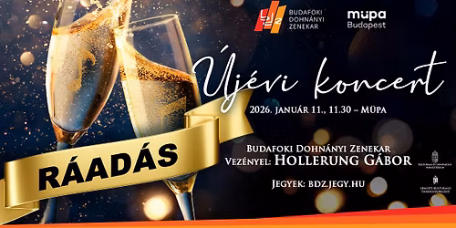 \u00daj\u00e9vi koncert a M\u00fcp\u00e1ban - r\u00e1ad\u00e1s!