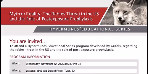 Rabies Threat in the US and the Role if Post Exposure Prophylaxis