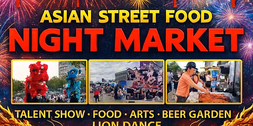 Asian Street Food Night Market Festival