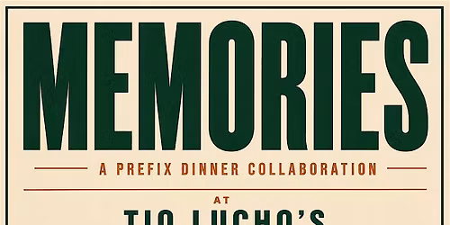 Memories - A prefix dinner collaboration from Chef Li and Chef Fu-Mao