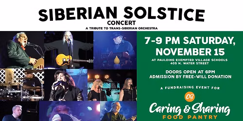 Siberian Solstice Fundraising Concert