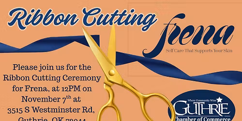 Ribbon Cutting for Frena Self Care