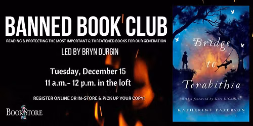Banned Book Club: "Bridge to Terabithia" by Katherine Paterson