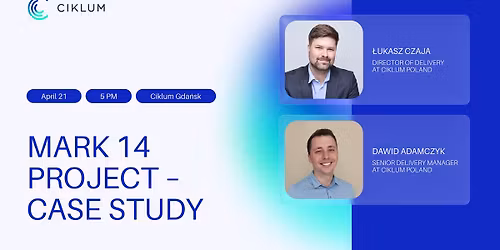 Mark 14 project \u2013 Case Study