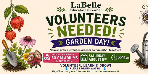 Garden Day! Volunteers Needed!