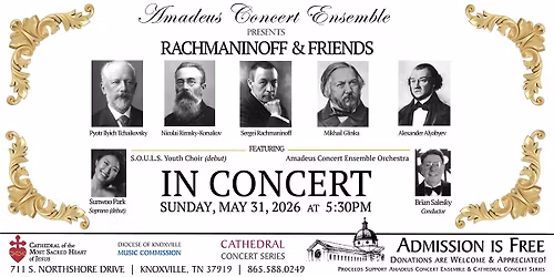 Cathedral Concert: Amadeus Concert Ensemble