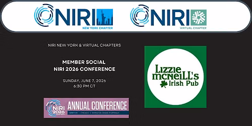 NIRI New York & Virtual Chapters Member Social NIRI 2026 Conference