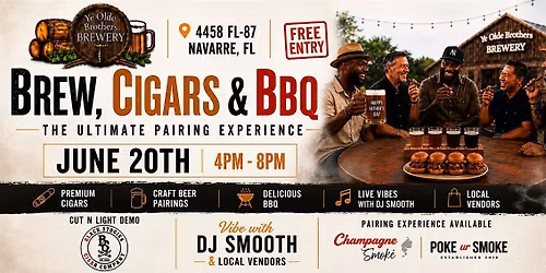 Brew, Cigars & BBQ