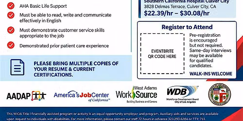CNA Hiring Event