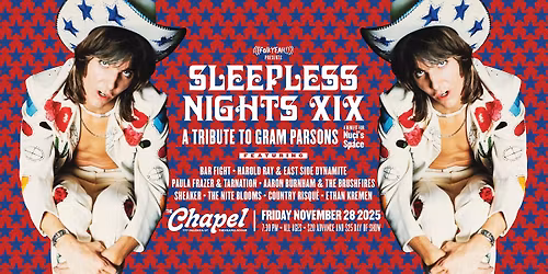 Sleepless Nights XIX: A Tribute to Gram Parsons