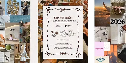 Kafe con Visi\u00f3n | 2026 Vision Board Party