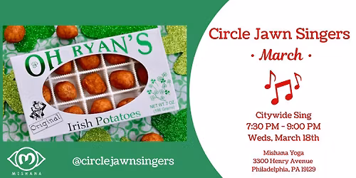 Circle Jawn Singers March Citywide Sing 3\/18\/26