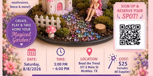 Fairy Garden Making Workshop with Raelynn