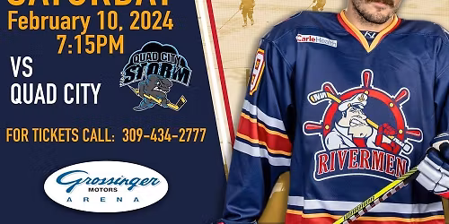 Peoria Rivermen vs. Quad City Storm