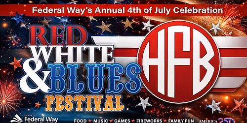 7\/4 Harmonious at Federal Way Red, White, & Blues Festival 4th of July Celebration 