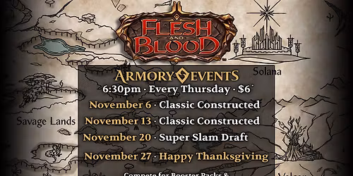 Flesh & Blood: Armory