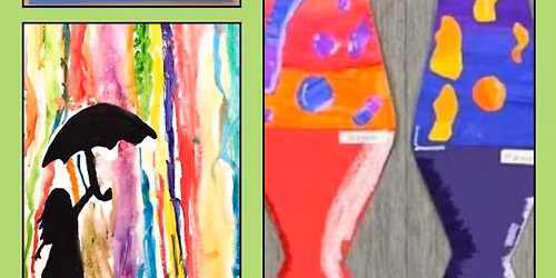 Art Camp Week 1B: Crazy for Color Summer Art Camp