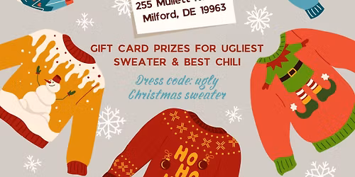 The Ugly Sweaters Chili Cook-off!