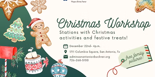 Christmas Workshop with Buckner San Antonio