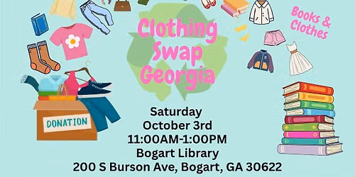 Clothing Swap Bogart GA