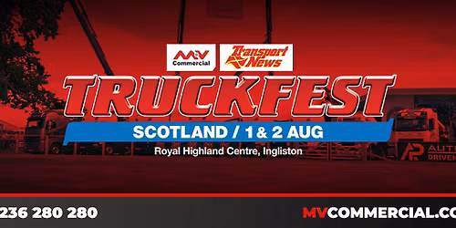MV Commercial at Truckfest Scotland - Proudly Sponsored By MV Commercial