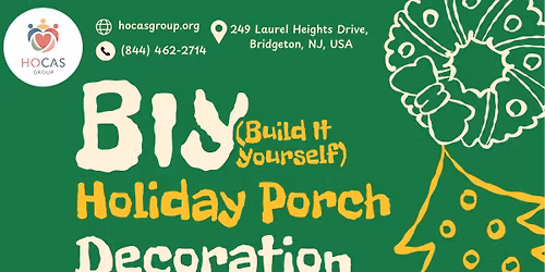 Holiday Porch Decoration Workshop