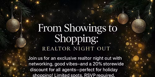 From Showings to Shopping: Realtor Night Out