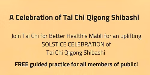 \ud83c\udf3f FREE Tai Chi in the Park \ud83c\udf3f