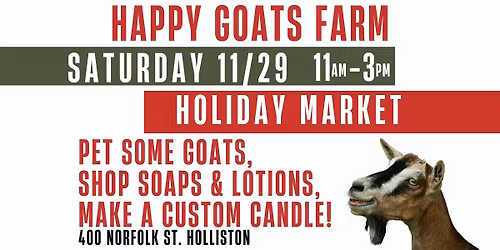 Happy Goats Farm Holiday Market
