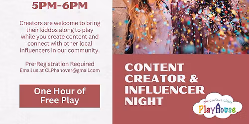 Content Creator & Influencer Night at The Playhouse